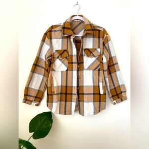 CUTE neutral flannel!